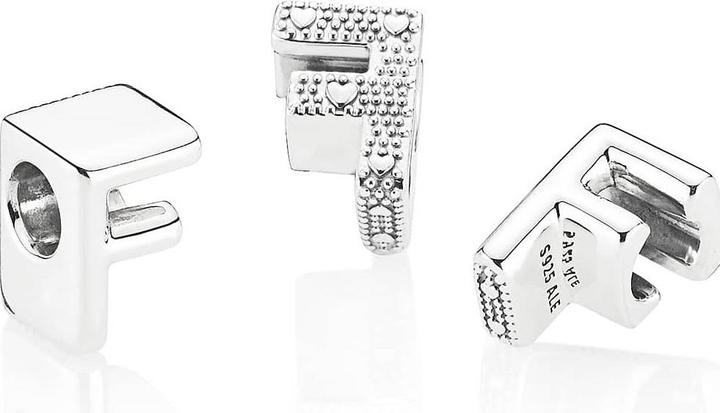 Produktbild Pandora Letter F Charm (Silber)
