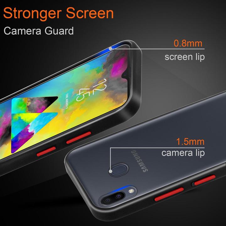 Produktbild Cadorabo Hybrid Matt Cover (Samsung Galaxy M20)