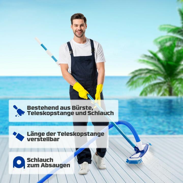 Image du produit Arebos Nettoyeur de fond de piscine