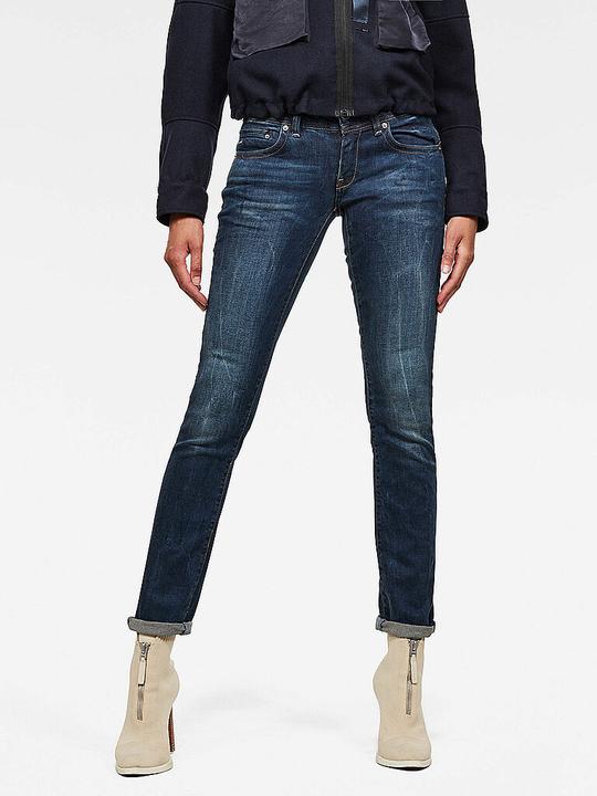 Immagine prodotto G-Star Midge Saddle Mid Straight Jeans Neutro dk aged (W24/L32)