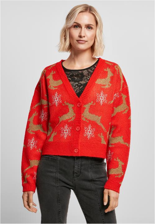 Immagine prodotto Urban Classics Cardigan corto natalizio oversize da donna (3XL)