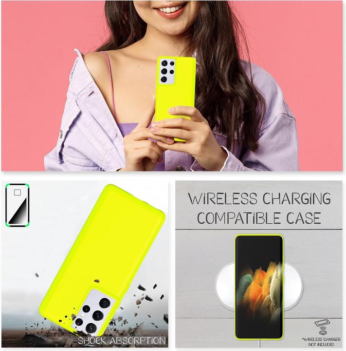 Immagine prodotto Nalia Copertura del telefono cellulare (Samsung Galaxy S21 Ultra)