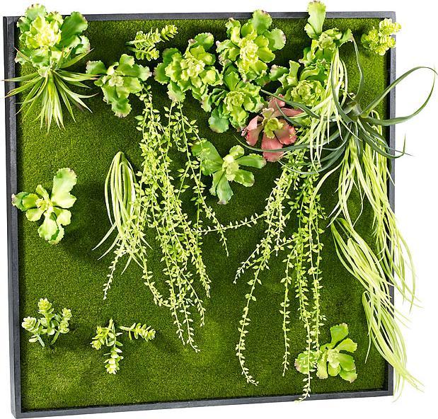 Produktbild Carlo Milano Vertikaler Wandgarten Ken mit Deko-Ranken