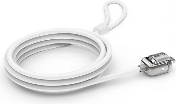 Image du produit Maclocks Verrou universel à clé avec plaque 3M - Blanc