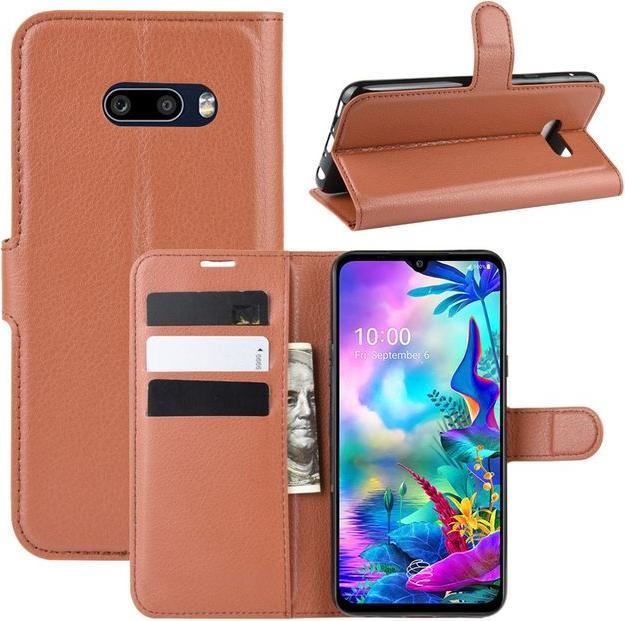 Produktbild MU Classic Litchi Leder Bookcover Series (LG G8X ThinQ)