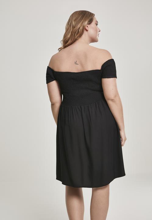 Image du produit Urban Classics Ladies Smoked Off Shoulder Dress (XXL)