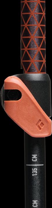 Produktbild Black Diamond Trekkingst?cke Trail Cork (anthrazit/orange, 1 Paar, 100-140 cm) (100 - 140 cm)