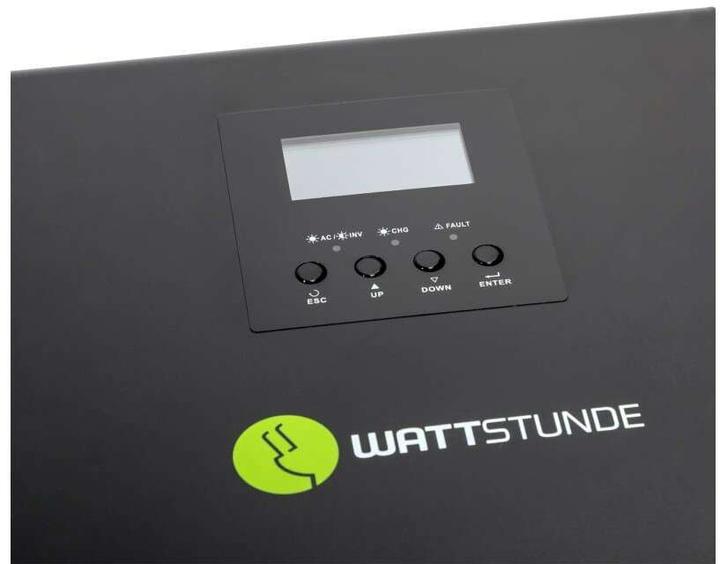 Produktbild Wattstunde Wechselrichter Kombi WS-TwinPeak TP3k24 Plus MPPT, Typ