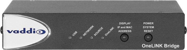 Image du produit Vaddio 999-9660-001 - 1080p - 60 fps - noir - 2 x entrée ligne - 2 x sortie ligne - ligne paire