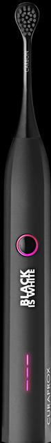 Produktbild Curaprox BIW 229 Hydrosonic Black is White (Schallzahnbürste)