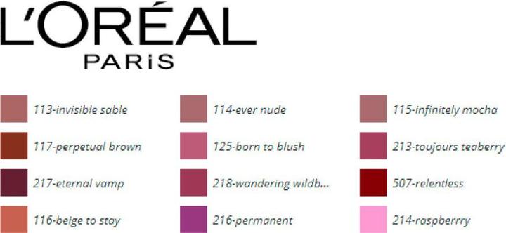 Actual product image L'Oréal Paris Infaillible 2-Step (213 Toujours Teaberry)