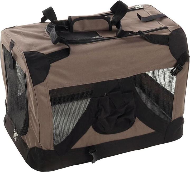 Image du produit Flamingo sac de transport pliable Alix Taupe S (Chien, Pliable)