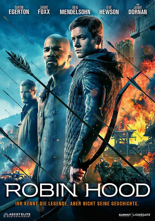 Robin Hood - DVD (DVD, 2018, German, English)