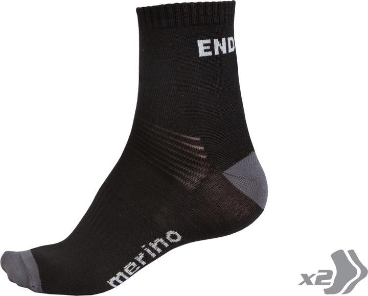 Actual product image Endura Pack de 2 Paires de BAABAA Merino 2012 (M/L)