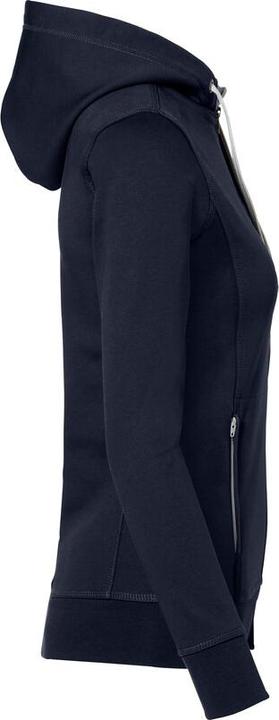 Image du produit Hakro Veste à capuche femme Bonded encre/argent, M (M)