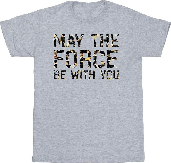 Produktbild Star Wars May The Force Infill TShirt (3XL)