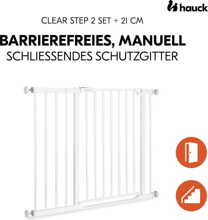 Actual product image Hauck Clear Step Set 2 + 21 cm White (96 cm)