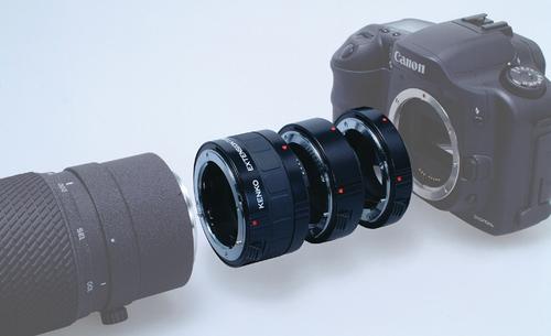 Actual product image Kenko Intermediate ring set DG N/AF (Macro intermediate ring, Nikon F)