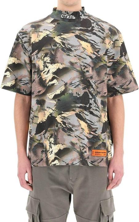 Actual product image Heron Preston Camouflage Print T-shirt (S)
