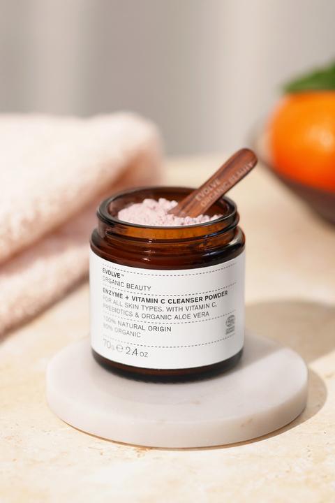 Actual product image Evolve Organic Beauty Cleanser & Toner Vitamin C Cleanser 70 g (Cleaning cloths)