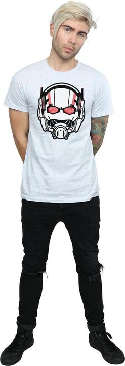 Actual product image Mens Ant-Man Helmet Cotton T-Shirt (S)