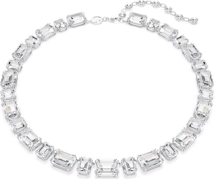 Produktbild Swarovski Millenia Tennis Halskette Oktagon Schliff Weiss (Swarovski Metall)