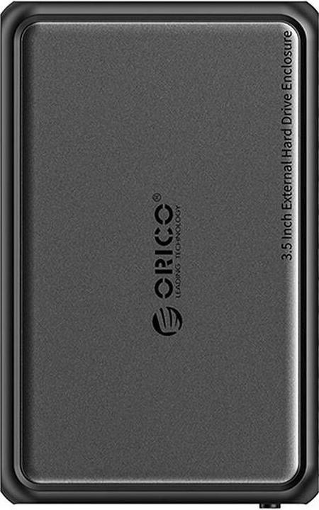 Actual product image Orico DDL HDD/SSD enclosure 2.5" / 3.5", 5Gbps, USB-A to USB-B (black) (2.5", 3.5")