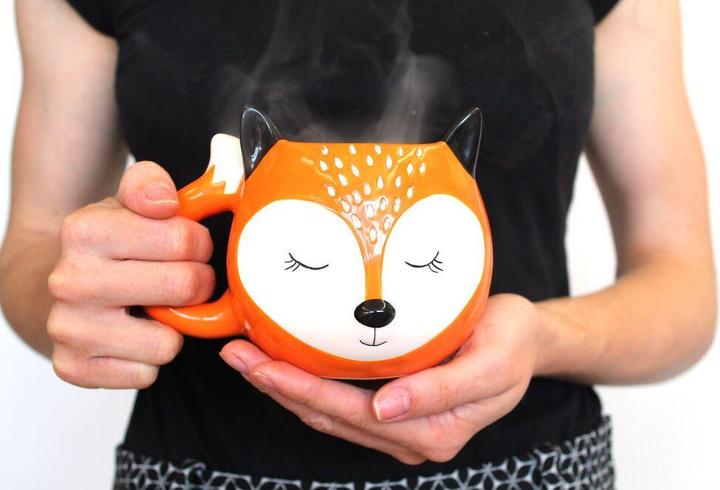 Actual product image Winkee Sleeping Fox Mug (450 ml, 1 x)