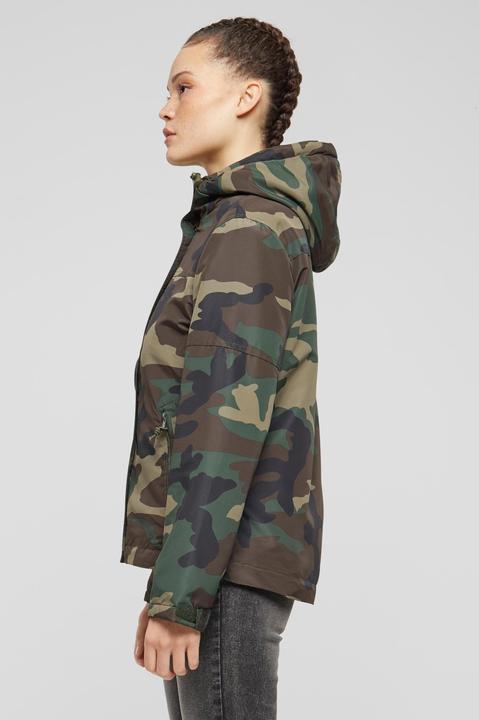 Actual product image Brandit Ladies front zip windbreaker size XXL colour forest (XXL)