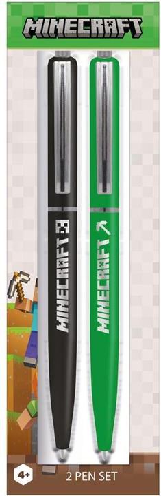 Minecraft KugelschreiberSet 2erPack (Schwarz/Grün, 2 x)