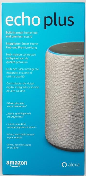 Actual product image Amazon Echo Plus (2nd gene) (Amazon Alexa)