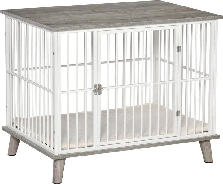 PawHut Dog cage with raised design