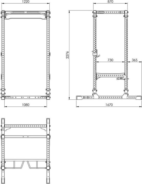 Nährwerte und Zutaten ATX Power Rack PRX-780