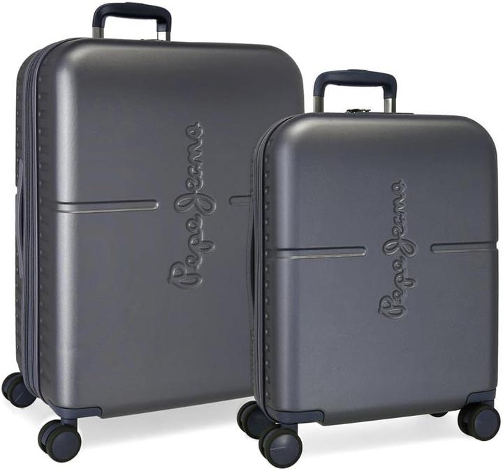 Produktbild Pepe Jeans Highlight Kabinentrolley-Set, Marine (79 l, M (50 - 90l))