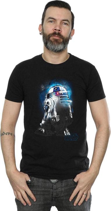 Actual product image Star Wars Mens R2-D2 Brushed Cotton T-Shirt (3XL)