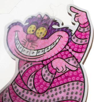 Produktbild Craft Buddy Cheshire Cat, Crystal Art Buddy ca. 11x8cm