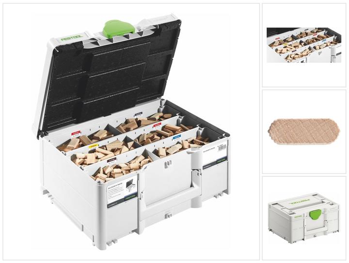 Productafbeelding Festool DOMINO Beuken deuvel assortiment DS 4/5/6/8/10 1060x BU (1 Pcs.)