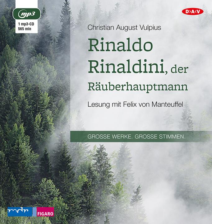 Produktbild Rinaldo Rinaldini, der Räuberhauptmann (Christian August Vulpius, Deutsch)