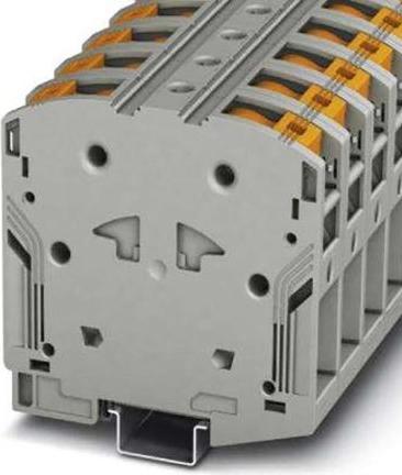 Produktbild Phoenix Contact PTPOWER 50 P 3260065 Hochstromklemme Polzahl: 2 10 mm² 70 mm² Grau 10 St.
