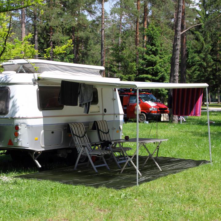 Produktbild Relaxdays Abdeckplane 200g/m² grün