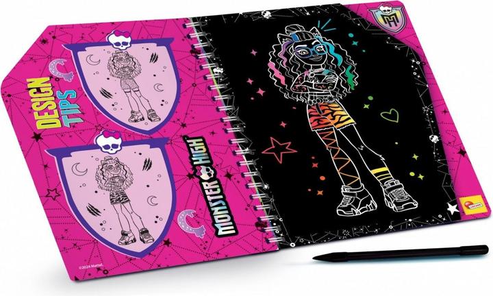 Actual product image Lisciani MONSTER HIGH SKETCHBOOK Monster f.12822
