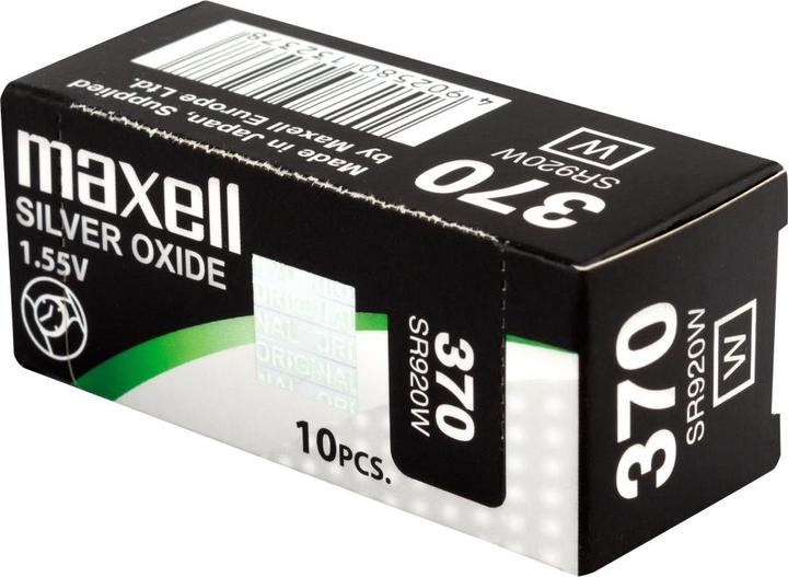 Image du produit Maxell Pile bouton SR920W 10 pièces (10 pcs, SR920, SR69, 39 mAh)