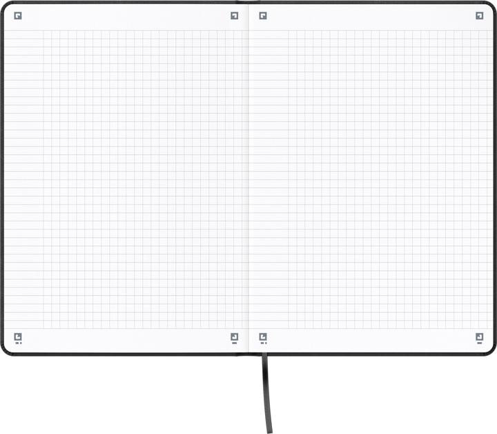 Produktbild Oxford Notizbuch "Signature", A5 (A5, Kariert, Harter Einband)