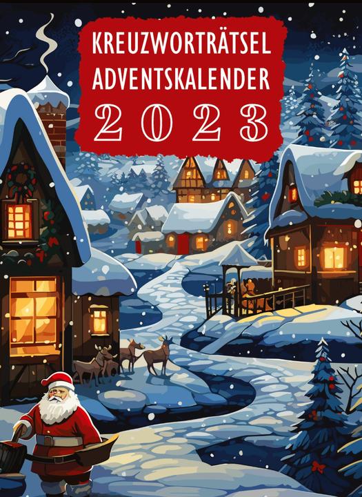 Actual product image Publisher:Crossword puzzle advent calendar