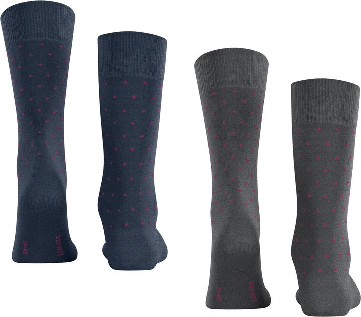 Actual product image Esprit Fine Dot 2-Pack Herren (pack of 2, 43 - 46)