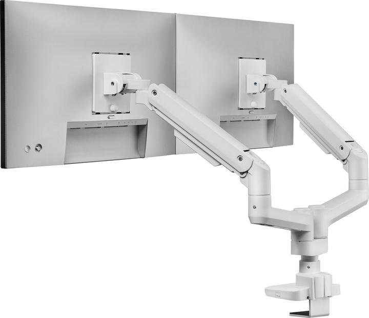 Produktbild equip Tischhalterung 17"-49"/ 2TFT je 20kg 360° Gasfeder ws (Tisch, 35")