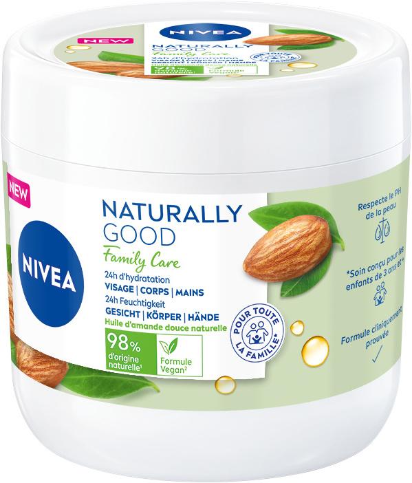 Actual product image NIVEA Naturally Good (Body cream, 450 ml)