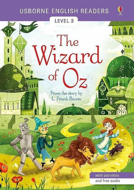 Immagine prodotto Usborne English Readers Level 3: The Wizard of Oz (Inglese, Albero, Mairi, LFrank/Mackinnon, 2016)