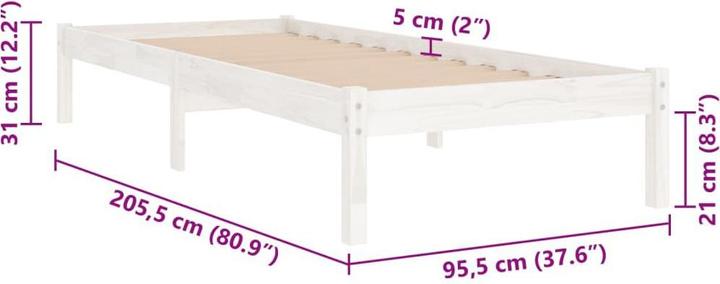 Image du produit VidaXL Smith (90 x 200 cm)