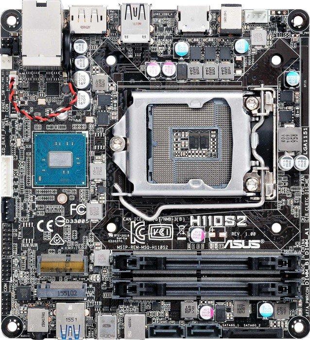 Actual product image ASUS H110S2/CSM S1151 H110 MSTX (LGA 1151, Intel H110, Special)